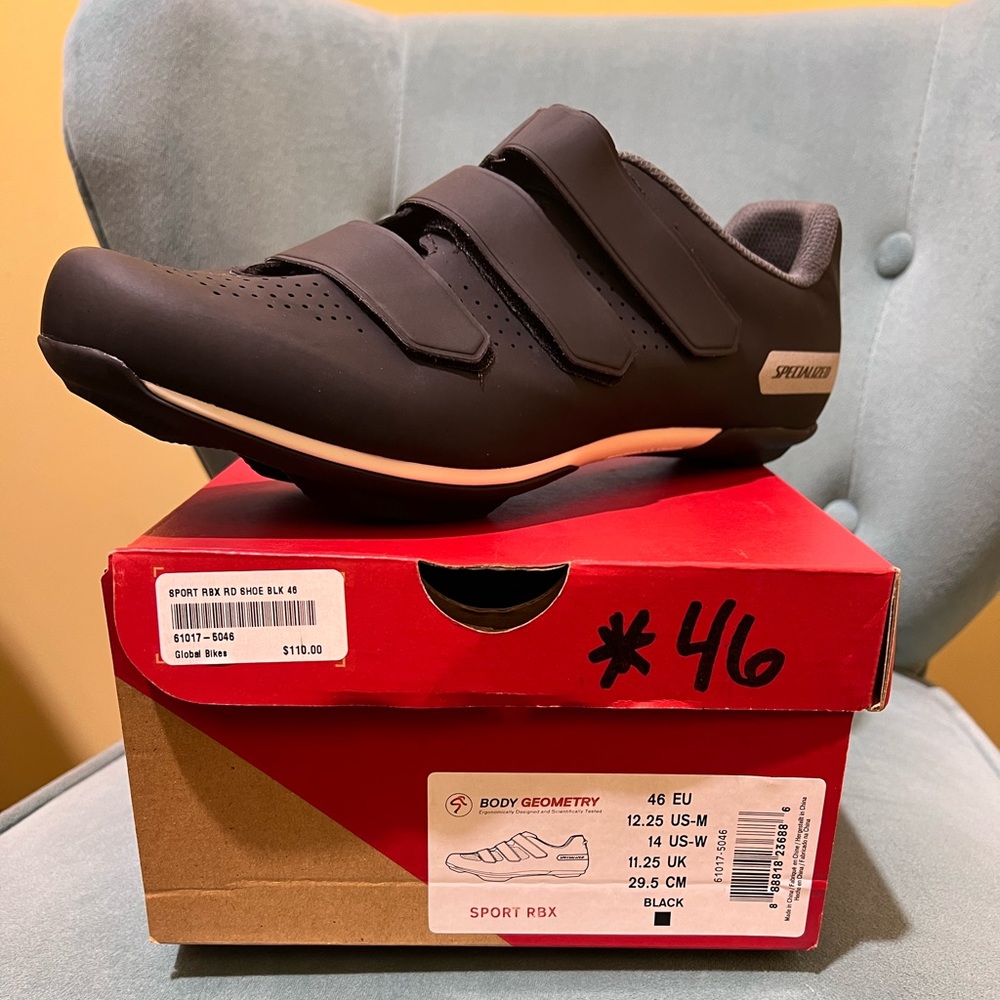 Specialized sport RBX cycling shoe SPIN SHOE!